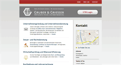 Desktop Screenshot of gruber-griesser.com
